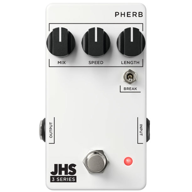 New Pedal: JHS 3 Series Pherb Phaser + Reverb