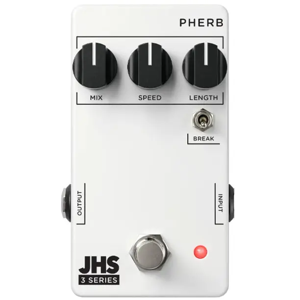 New Pedal: JHS 3 Series Pherb Phaser + Reverb