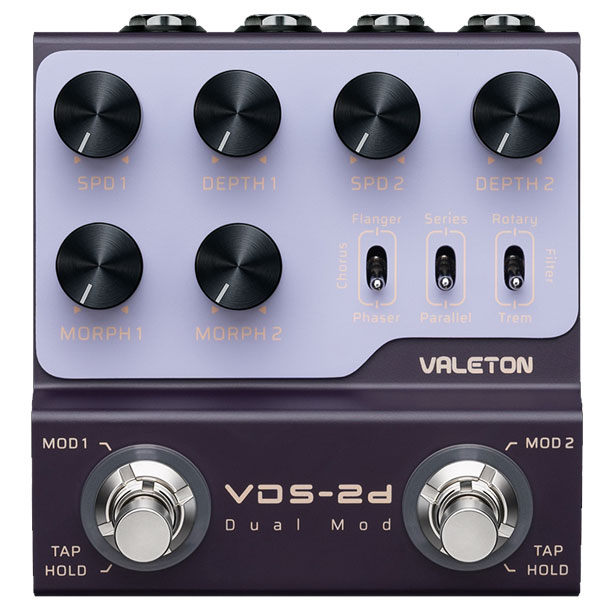 New Pedal: Valeton VDS-2d Stereo Dual Multi-Modulation Pedal