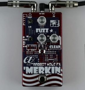 Merkin Fuzz Layout Rabbit Hole FX 'Merkin Fuzz | Delicious Audio