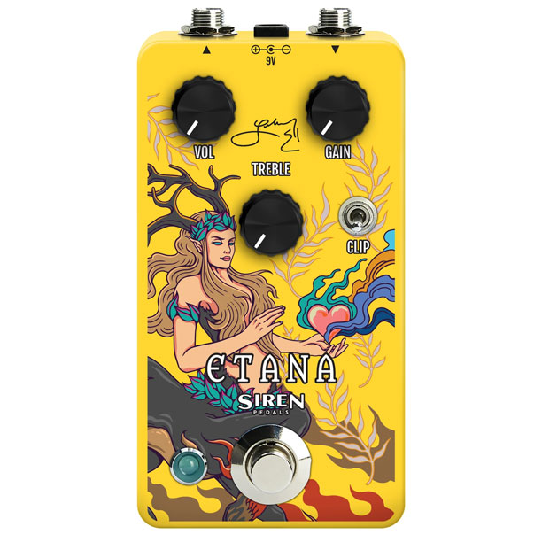 Siren Pedals Etana Overdrive (Lindsay Ell Signature) Delicious Audio