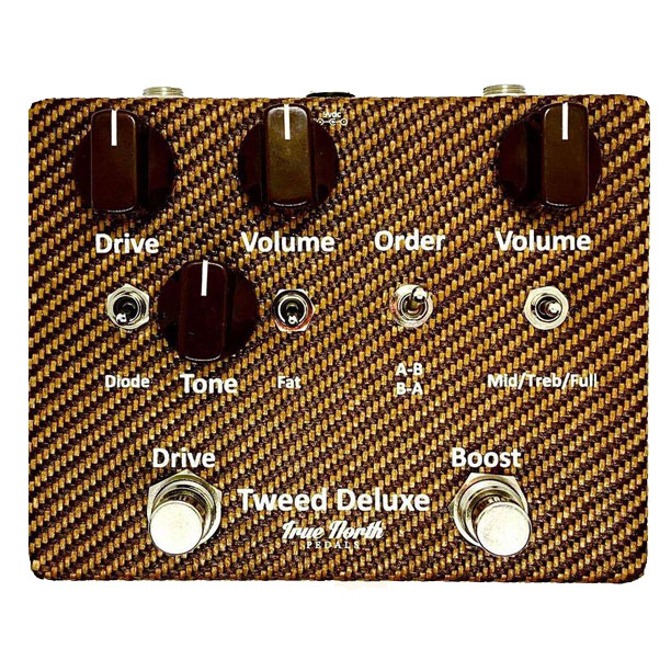 New Pedal True North Pedals Tweed Deluxe Delicious Audio