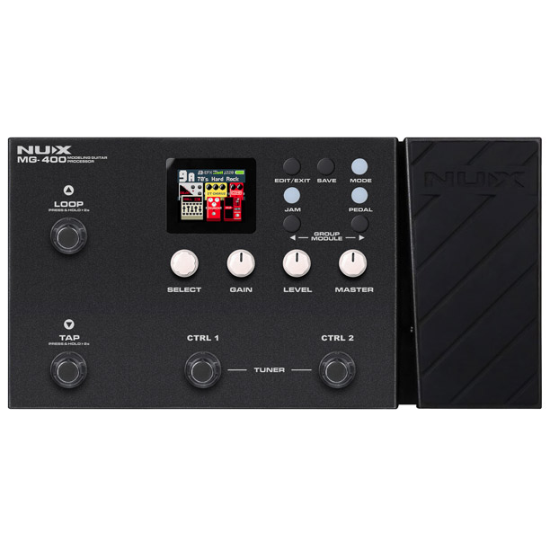 NUX MG400 Amp Modeler Delicious Audio