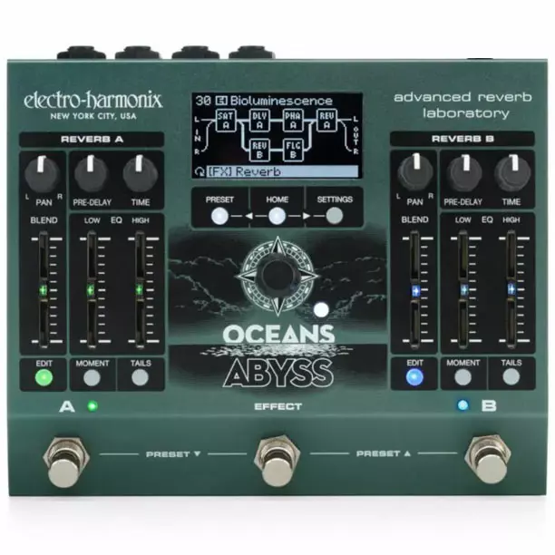 Electro-Harmonix Ocean Abyss Reverb | Delicious Audio