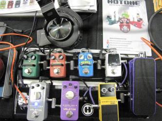 Hotone SXSW 2016 Stompbox Exhibit Board