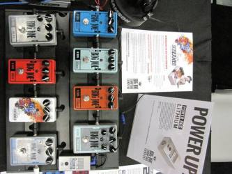 Big Joe SXSW 2016 Stompbox Exhibit Board